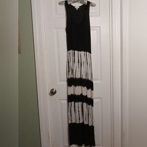Charming Charlie tie dyed maxi dress